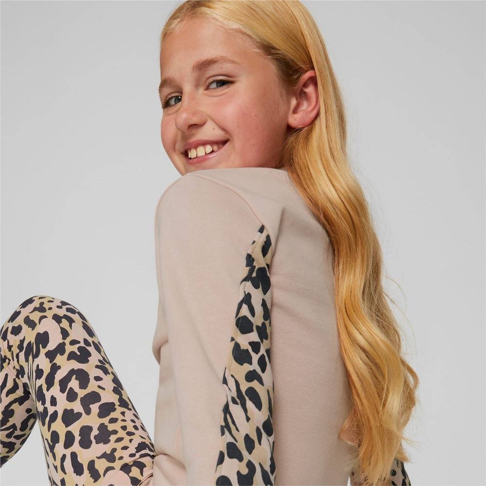 PUMA ALPHA GIRLS FLEECE CREW
