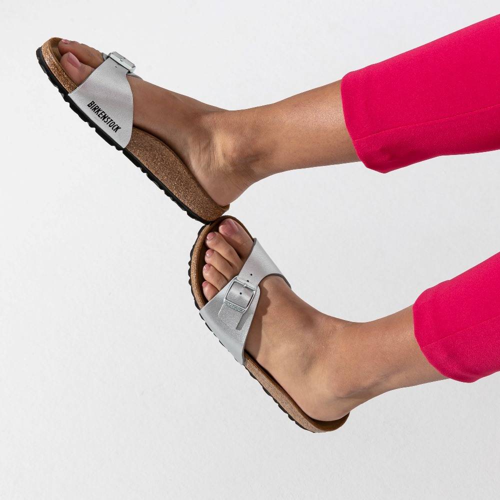 BIRKENSTOCK CLASSIC MADRID BF SILVER NARROW
