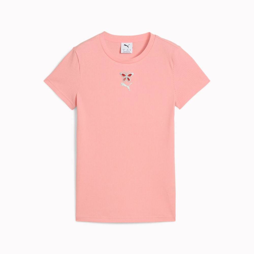 PUMA GRAPHICS RIBBED TEE IV G