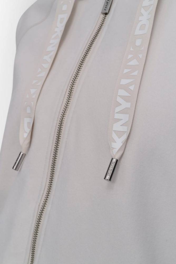 DKNY LOGO DRAWSTRING PERFORMANCE HOODIE