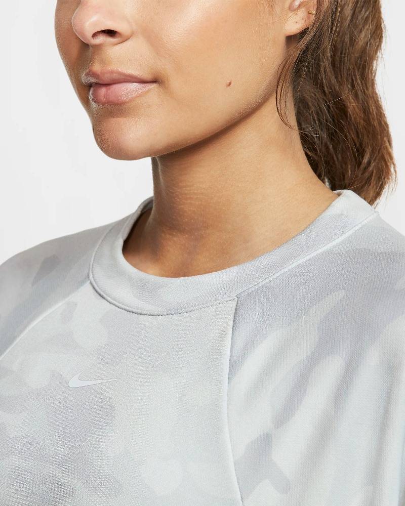 NIKE ICON CLASH CAMO TRAINING TOP WOMENS