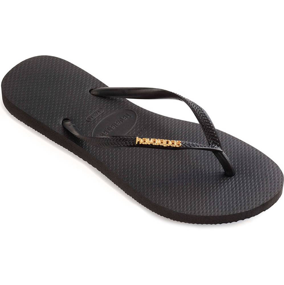 HAVAIANAS SLIM LOGO METALLIC
