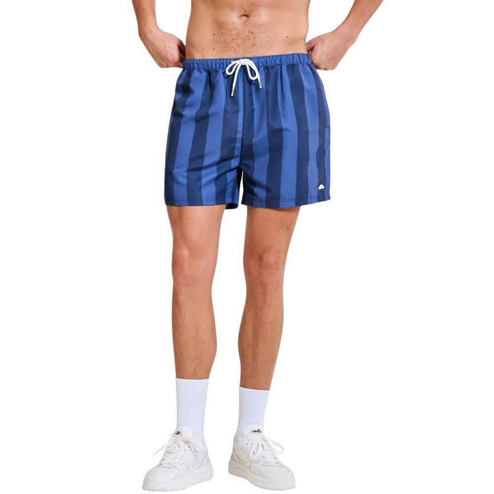 ELLESSE MENS RESORT STRIPES STAZIONA SWIM SHORT