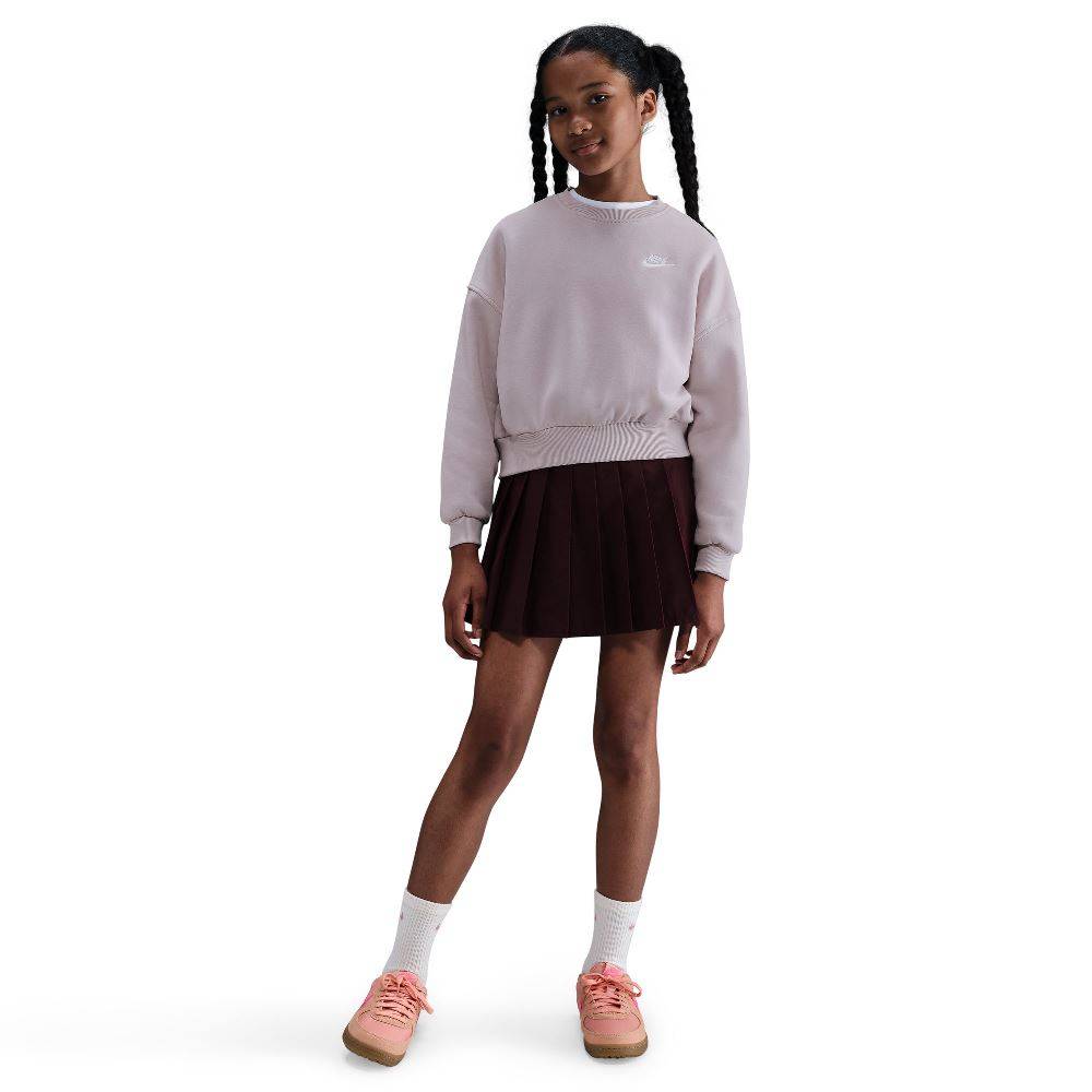 NIKE GIRLS NSW FLEECE BOXY CREW-NECK