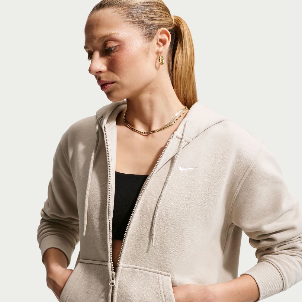 NIKE WOMENS STUDIO FULL-ZIP HOODY