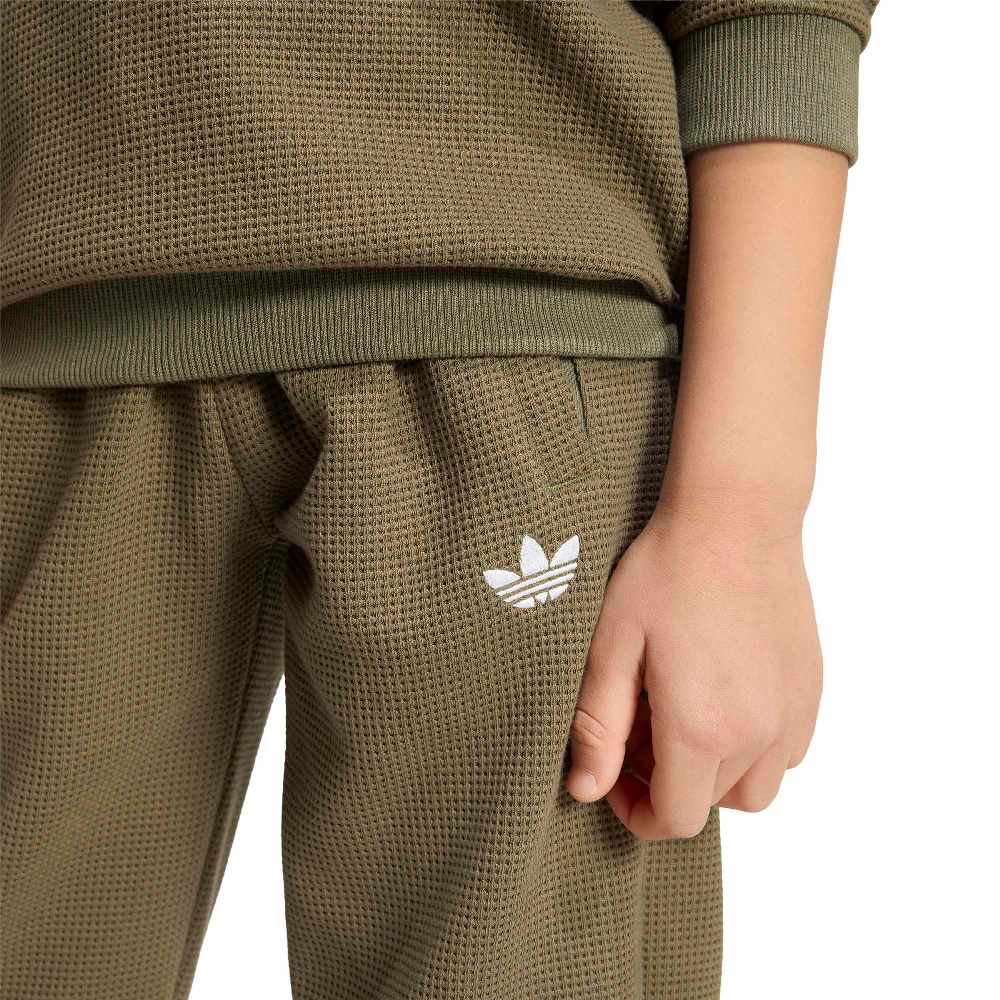 ADIDAS ORIGINALS LITTLE KIDS LOOSE SWEAT JOGGER SET