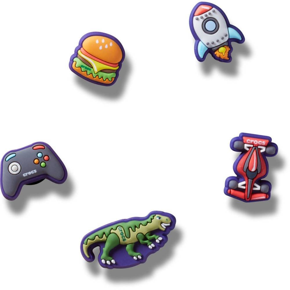 CROCS TINY BOY FAVORITES 5 PACK JIBBITZ