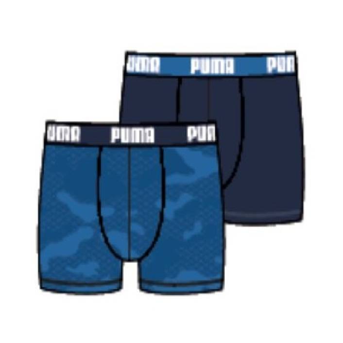 PUMA BOYS CAMO ALL OVER PRINT BOXER 2P