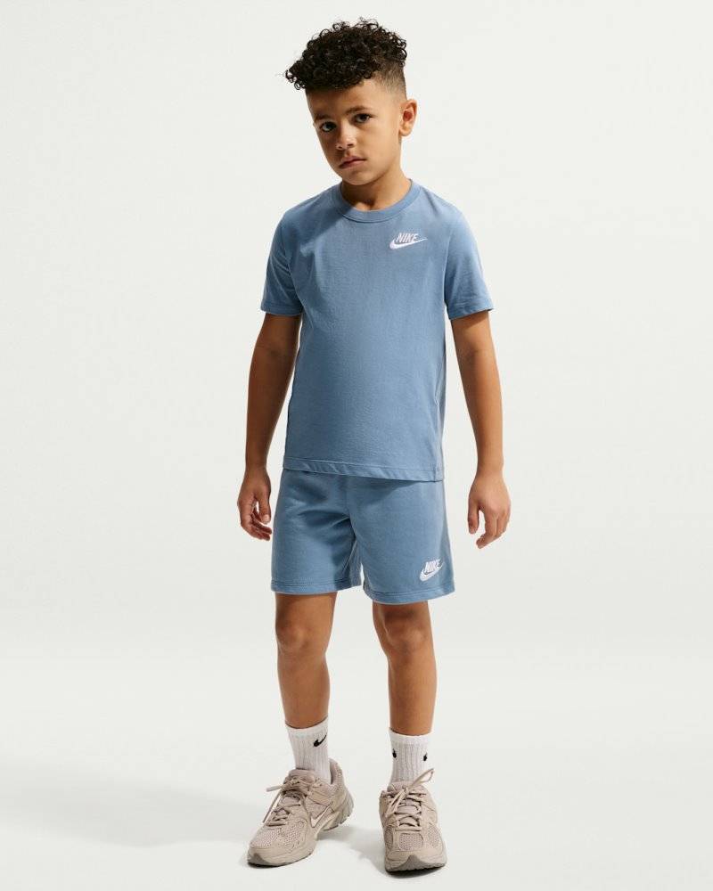 NIKE LITTLE KIDS CLUB LBR KNIT SHORT SET