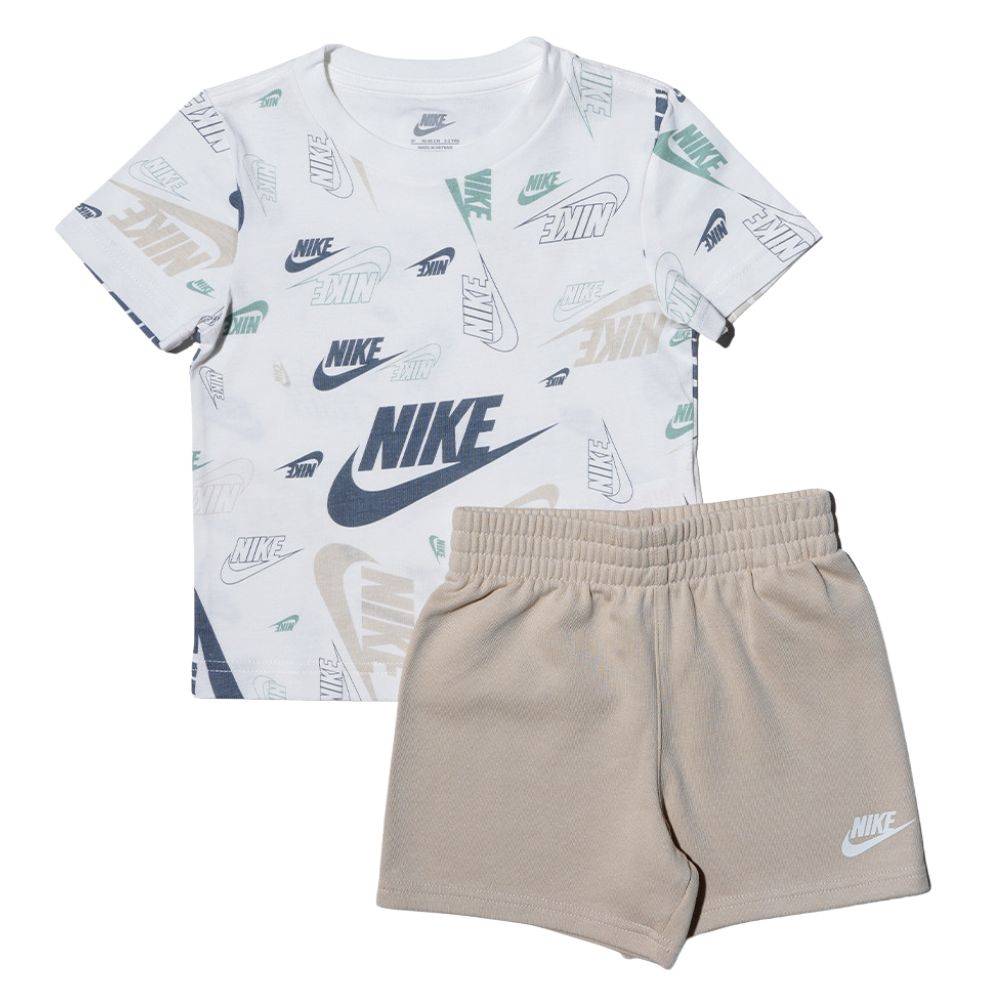 NIKE LITTLE KIDS NSW AOP LIGHTWEIGHT FT SHORT SET