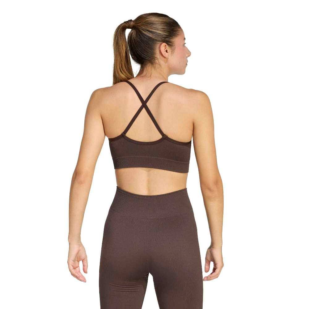 ADIDAS WORKOUT ESSENTIALS KNIT LIGHT SUPPORT BRA