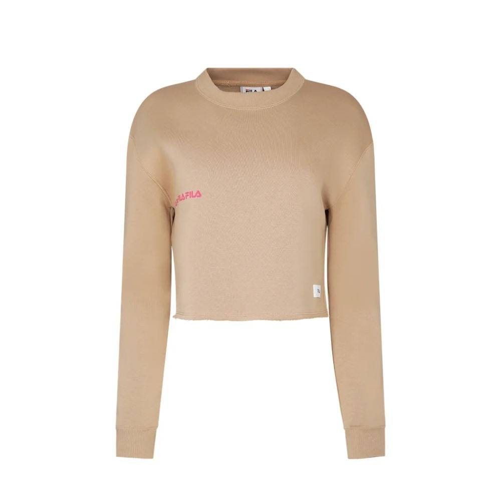 FILA JACKIE WOMENS CROP CREW SWEATER