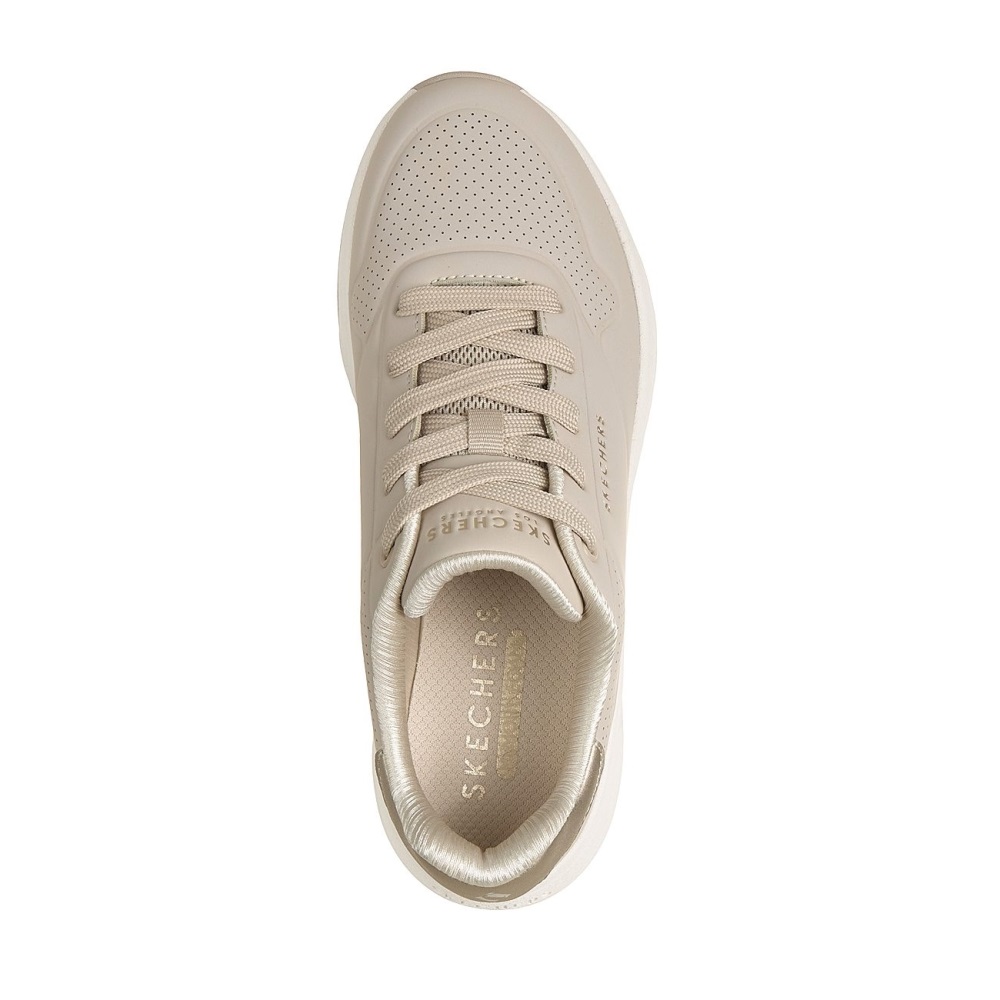 SKECHERS UNO LITE 2 WOMENS DURABUCK METALLIC