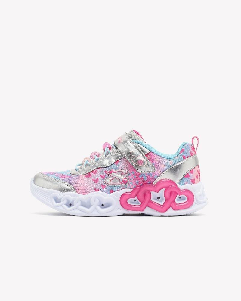 SKECHERS INFINITE HEART LIGHTS: HEART JEWELS GIRLS SHOES