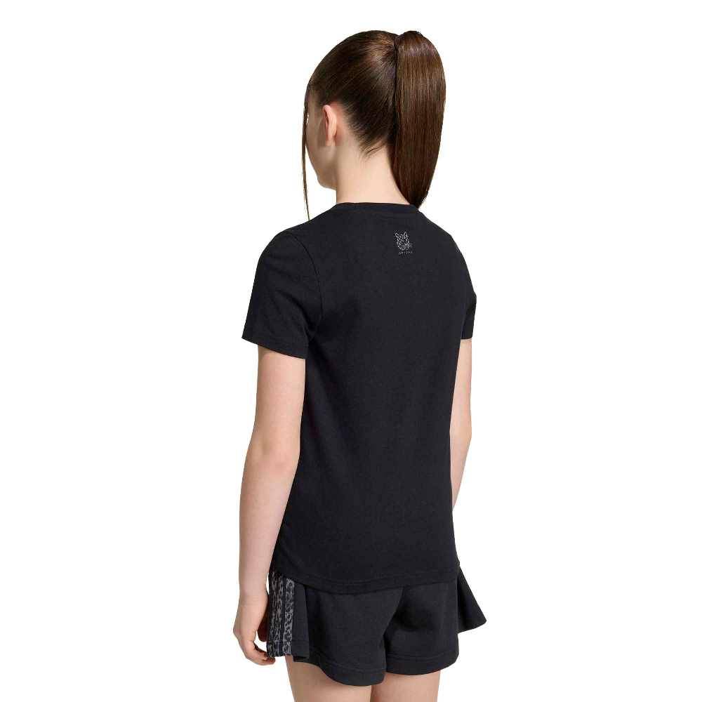 ADIDAS GIRLS ANIMAL PRINT GRAPHIC T-SHIRT