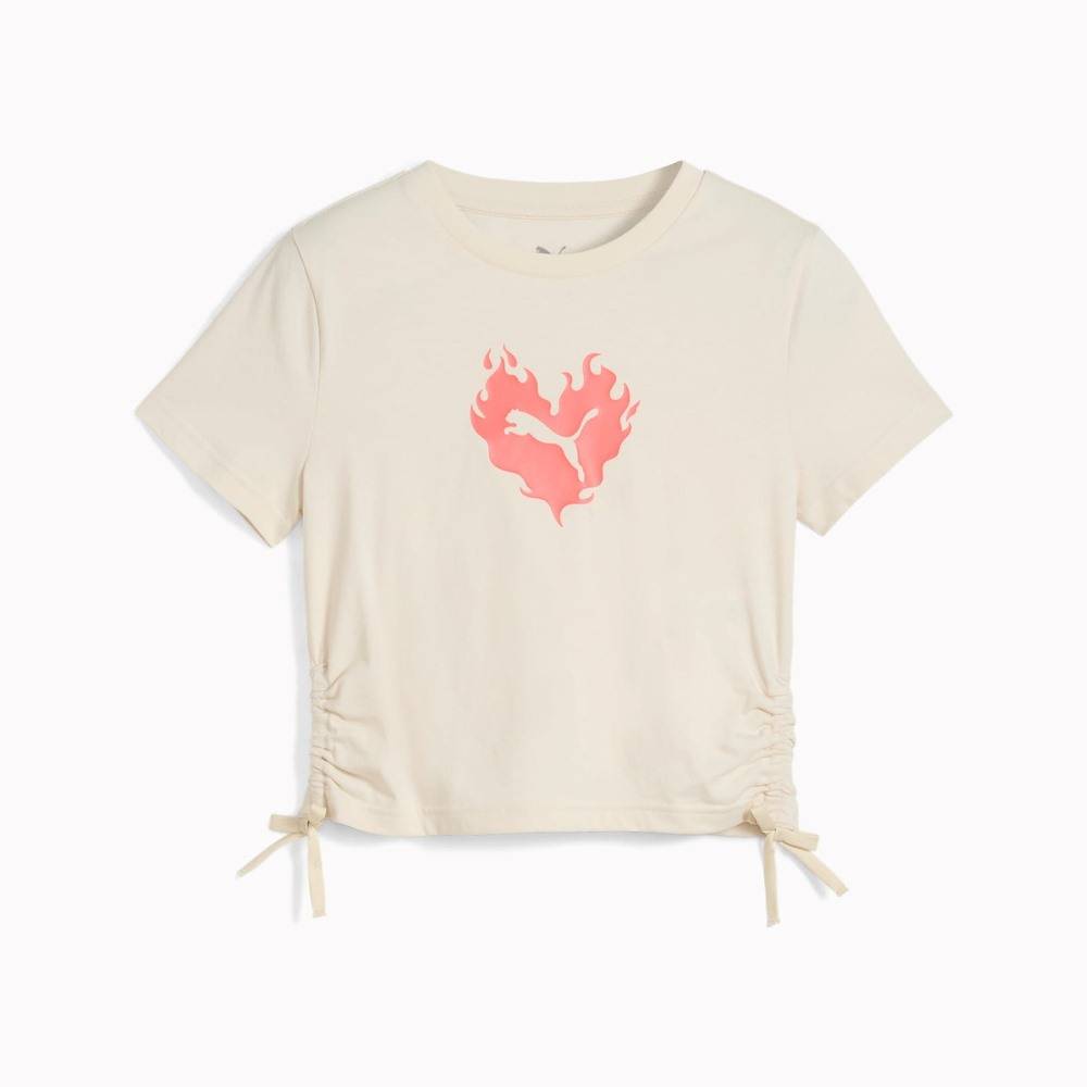 PUMA FLAMING LOVE KNOTTED TEE G
