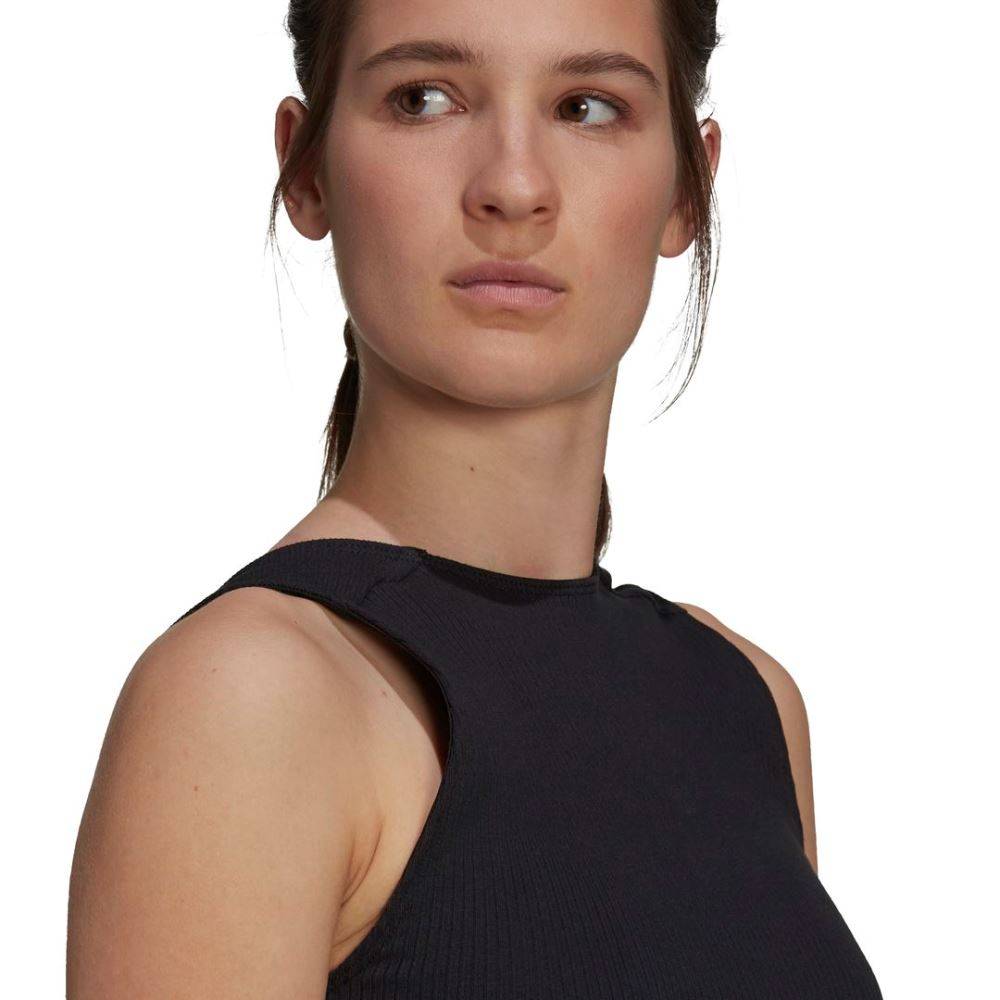 ADIDAS SPORTSWEAR CROPPED RIBBED TANK TOP