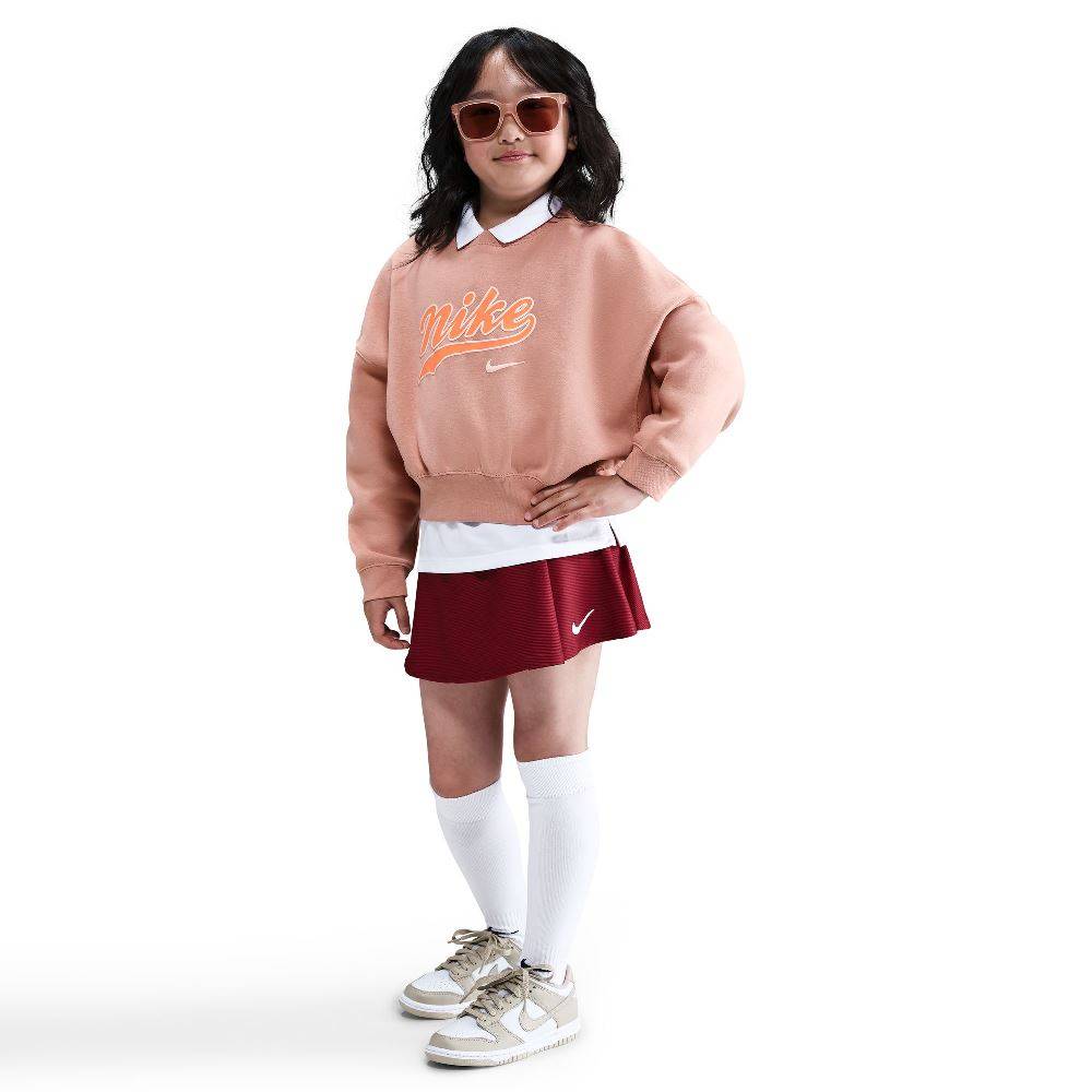 NIKE GIRLS SPORTSWEAR FLEECE CROPPED CREW
