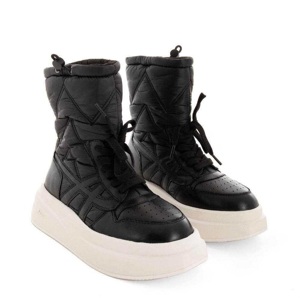 ASH INDIGO PUFFER SNEAKER BOOTS