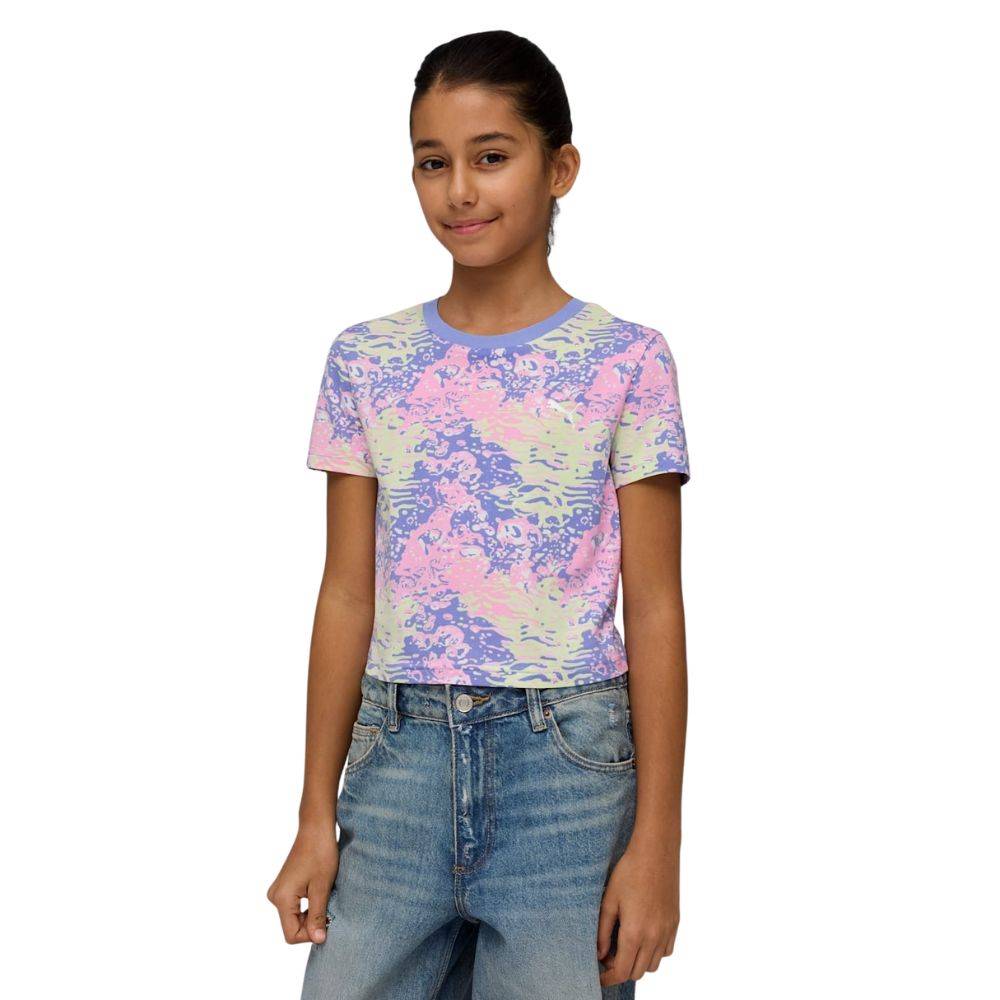 PUMA LUMINOUS CLOUD AOP BABY TEE G