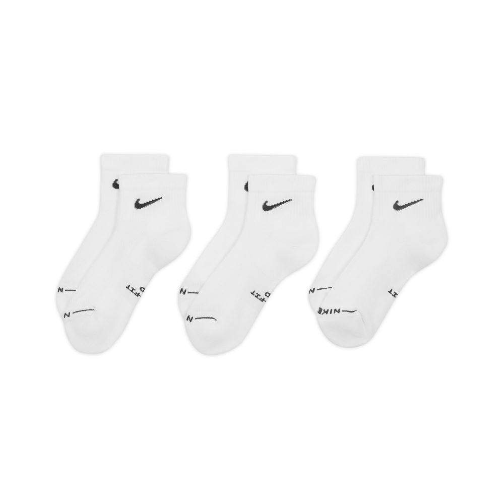 NIKE EVERYDAY ELEVATED ANKLE SOCKS (3-PAIRS)