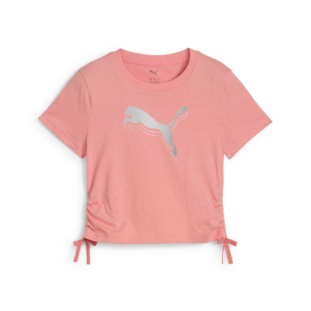 PUMA ESS METALLIC KNOTTED TEE G