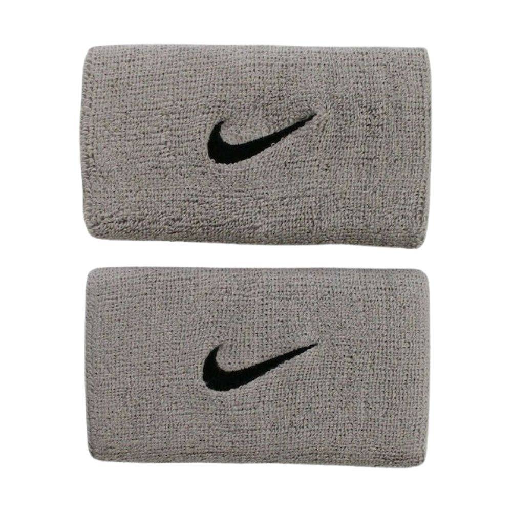 NIKE SWOOSH DOUBLEWIDE WRISTBANDS 2-PACK