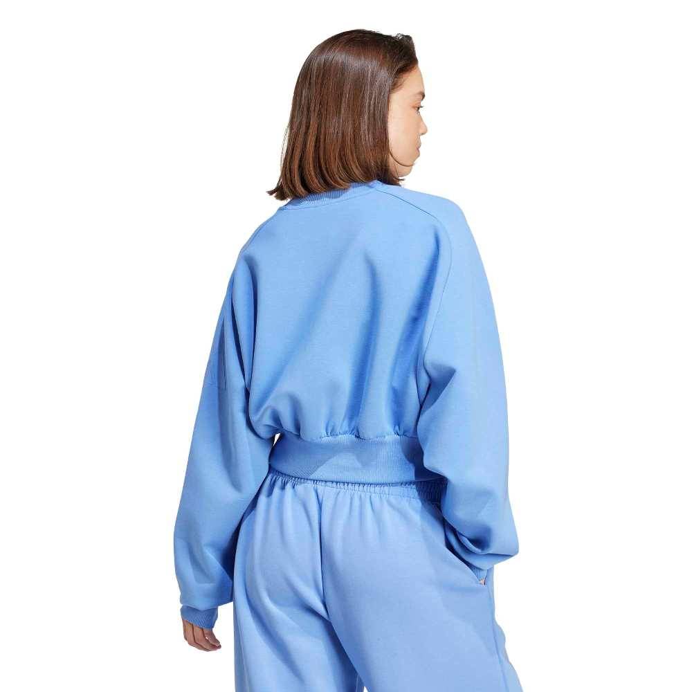 ADIDAS SOFT LUX CREW SWEATSHIRT