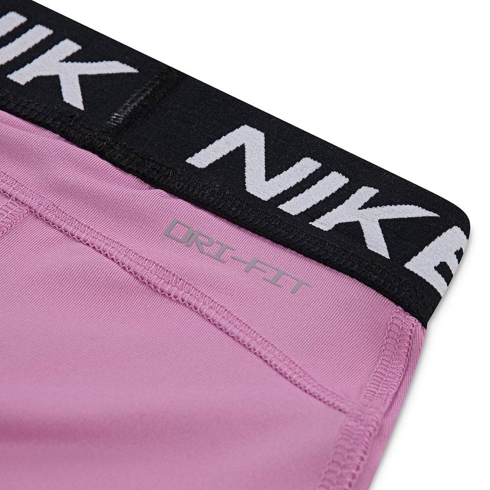 NIKE LITTLE GIRLS PRO DRI FIT SHORT
