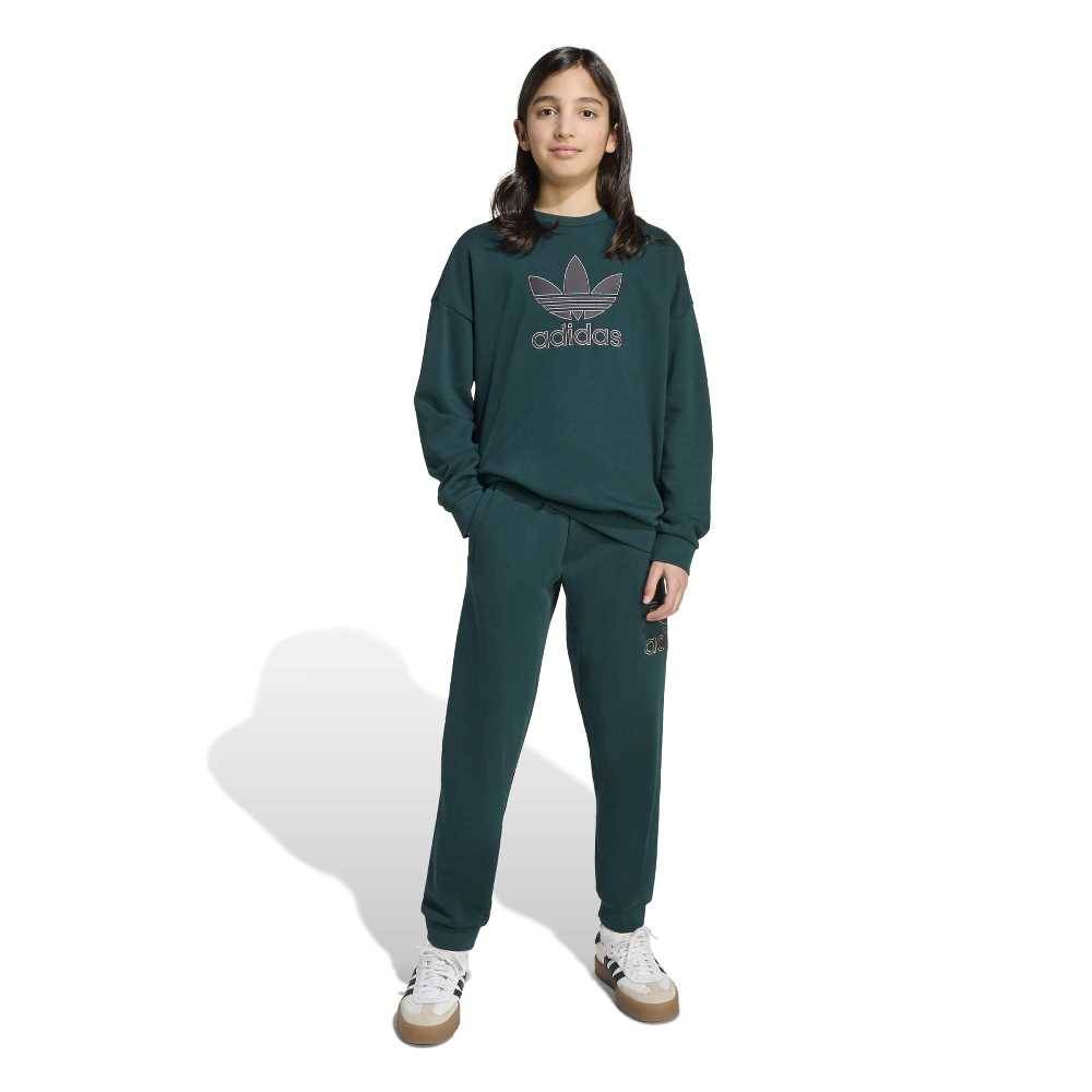 ADIDAS ORIGINALS YOUTH OVERSIZED SWEATPANTS BIG LOGO EXECUTION
