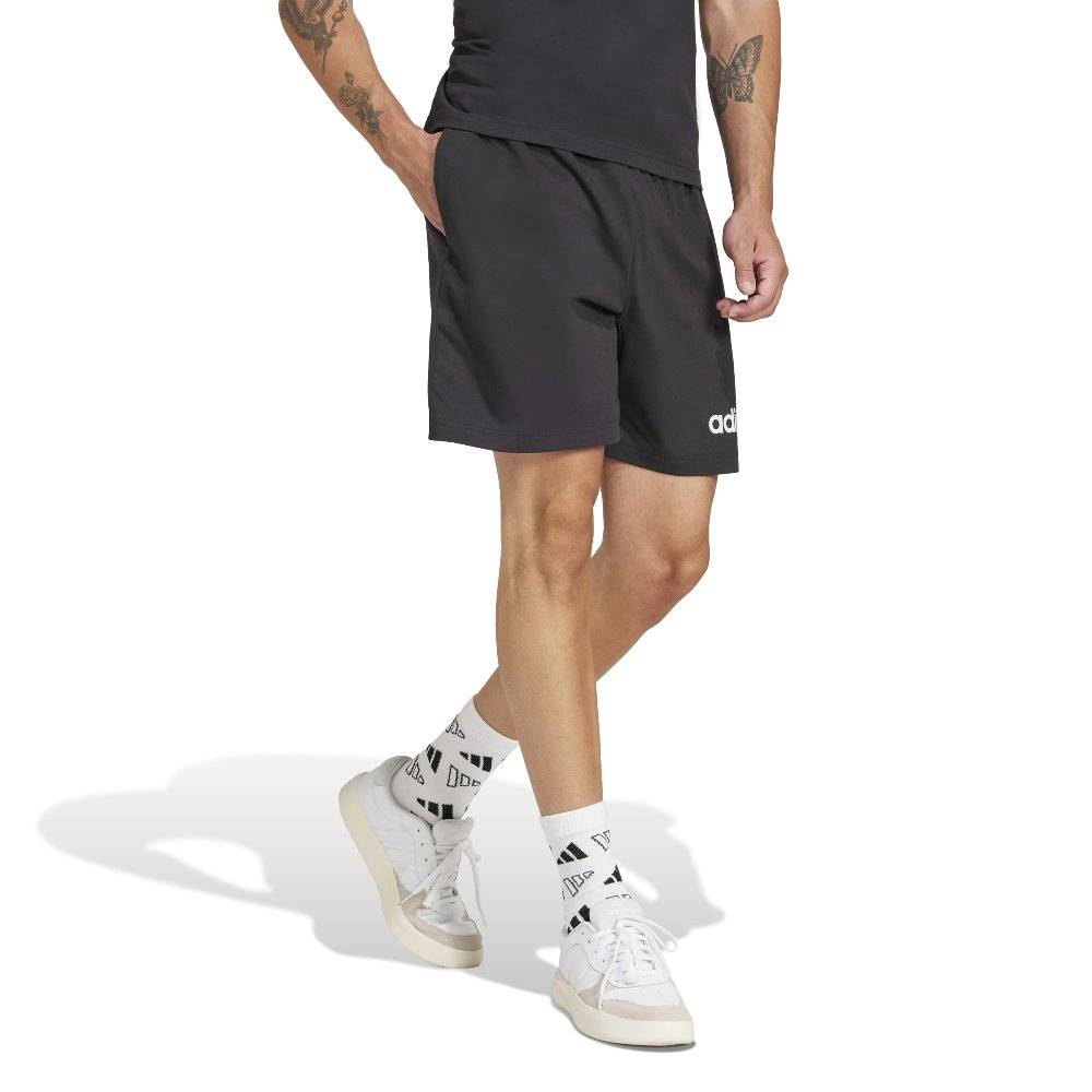 ADIDAS M ESSENTIALS LINEAR SINGLE JERSEY SHORTS