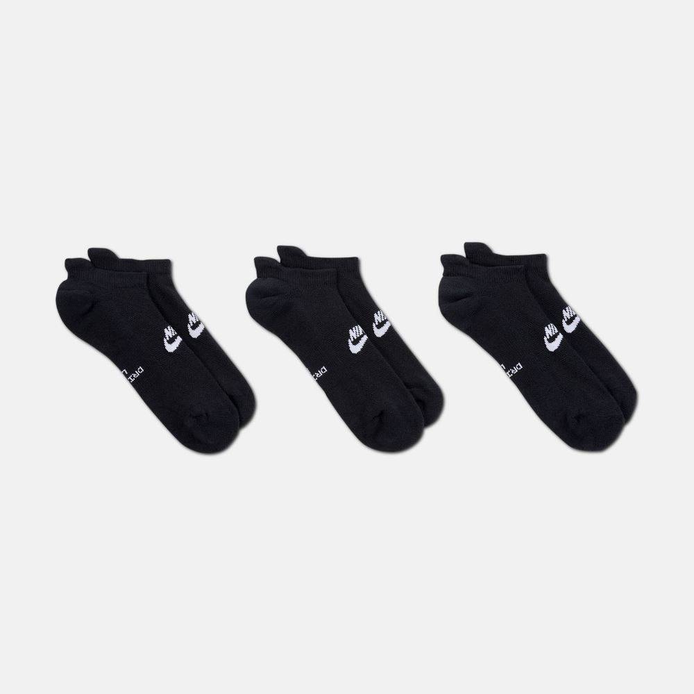 NIKE EVERYDAY ELEVATED NO-SHOW FUTURASOCKS (3-PAIRS)