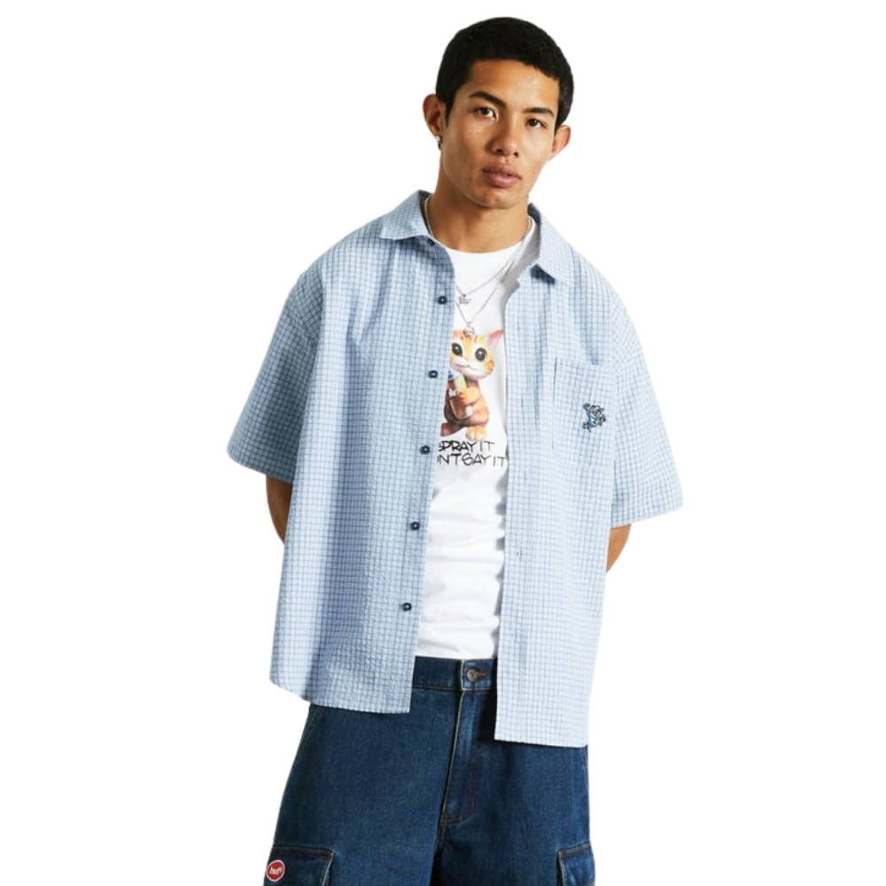 HUF STUCK ON YOU S/S PLAID SHIRT