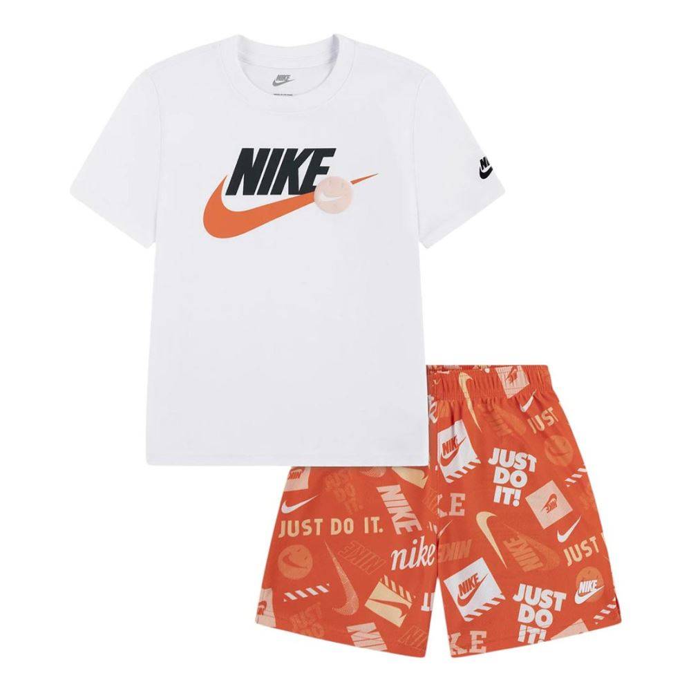 NIKE INFANT BOYS NSW ITZ AOP SHORT SET