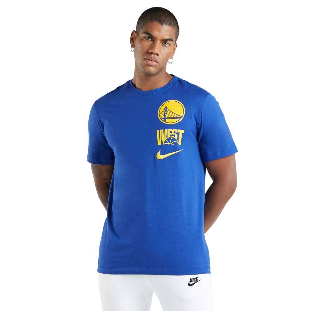 NIKE NBA GOLDEN STATE WARRIORS BLOCK TEE