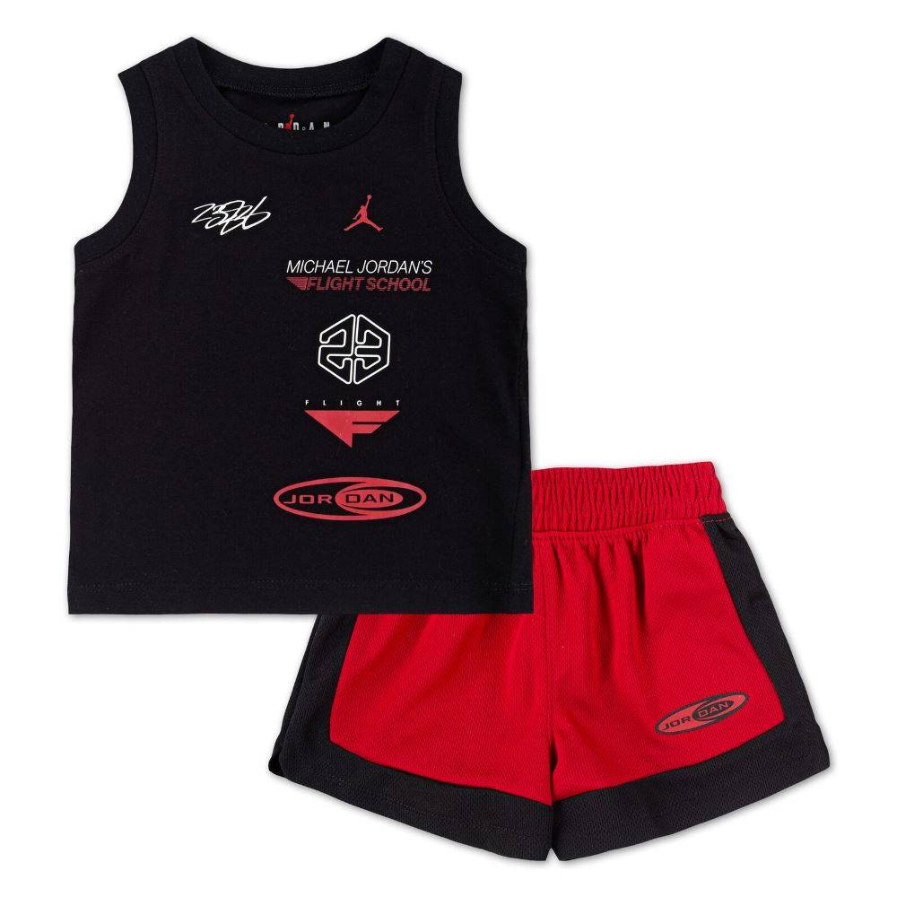 NIKE JORDAN LITTLE KIDS MJ BROOKLYN MESH SHORT SET