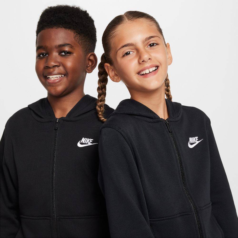 NIKE KIDS NSW CLUB FRENCH TERRY FULL-ZIP HOODIE