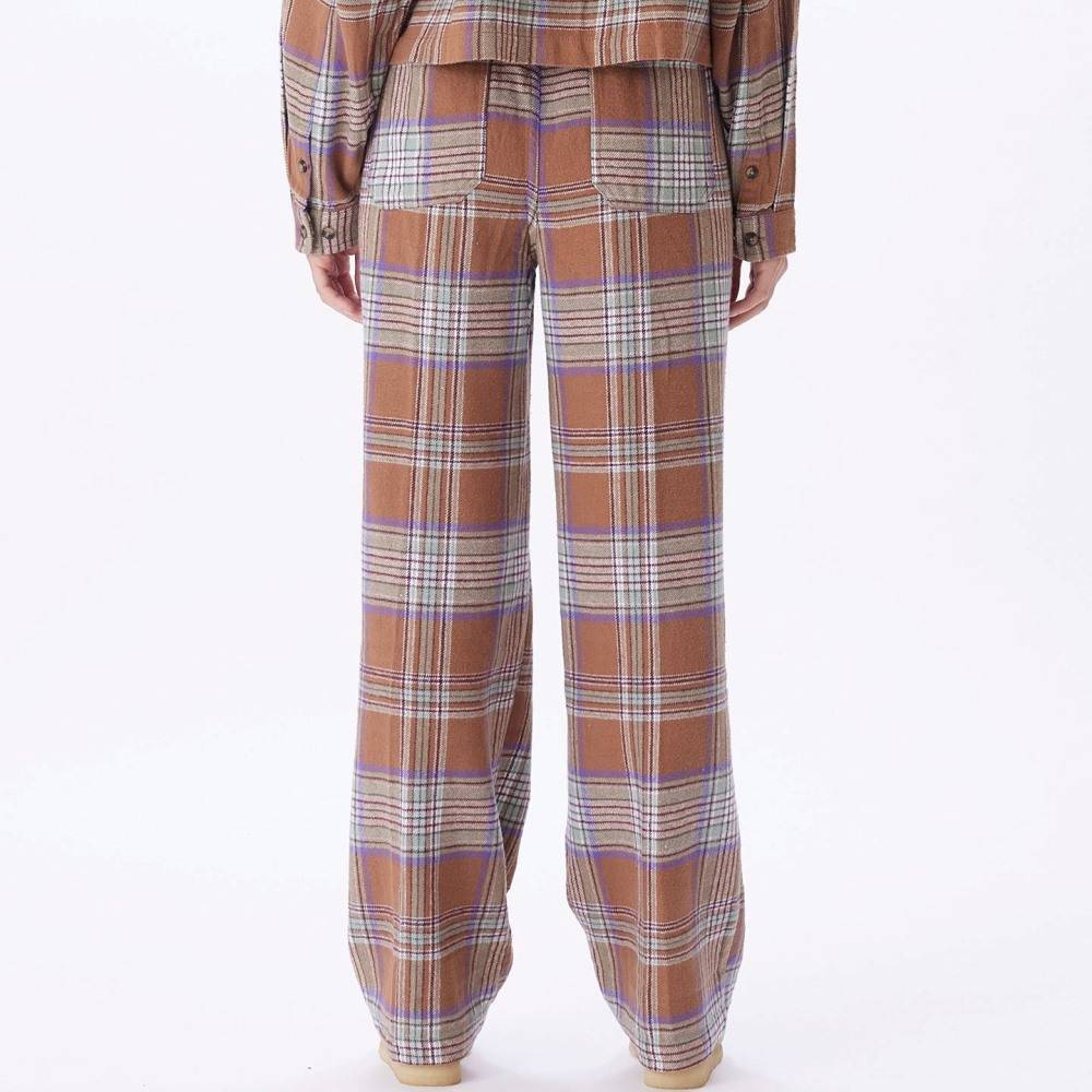 OBEY MAX PLAID PANT