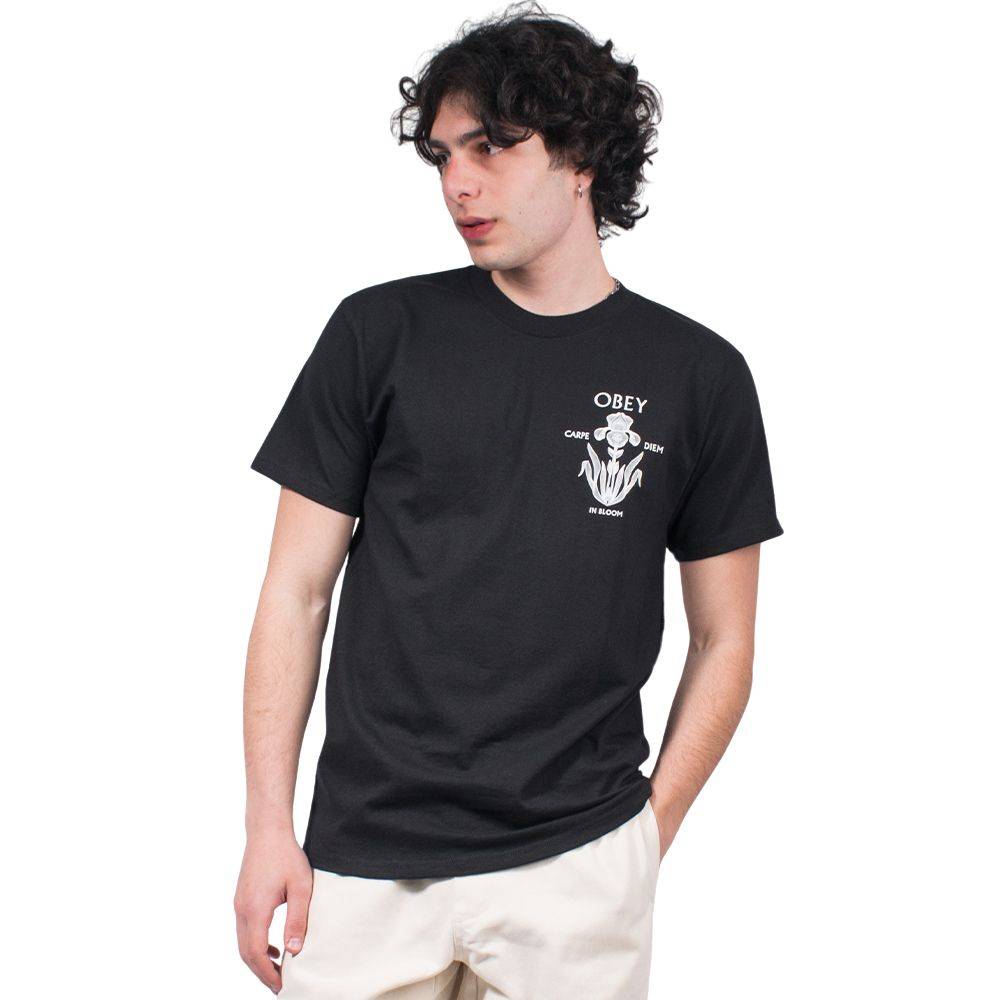 OBEY IRIS IN BLOOM CLASSIC TEE