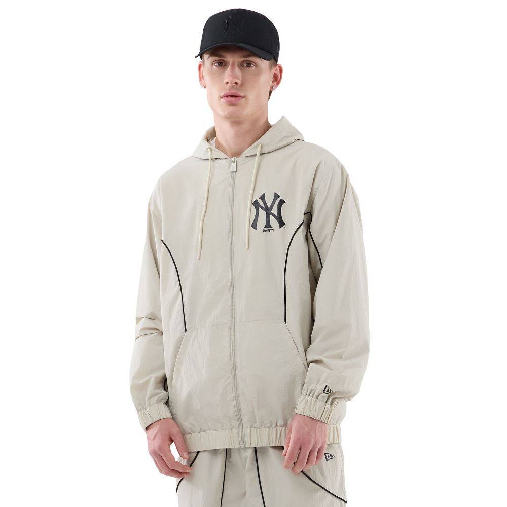 NEW ERA MLB PIPING TRACK JACKET NEW YORK YANKEES