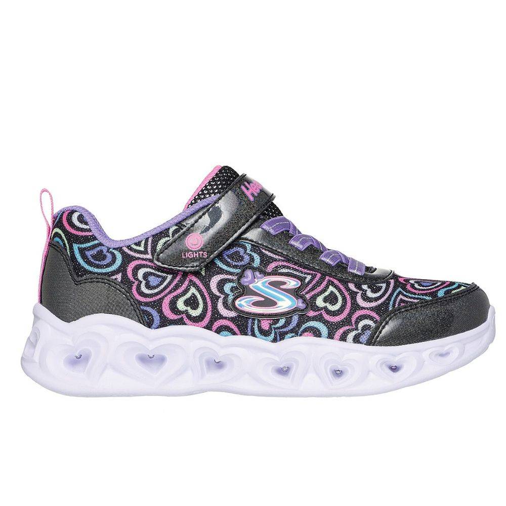 SKECHERS HEART LIGHTS - BOOGIE LOVE GIRLS SHOES