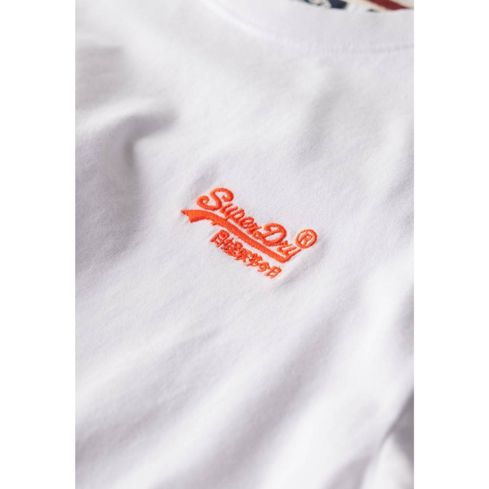 ORGANIC COTTON ESSENTIAL LOGO EMBROIDERED TEE
