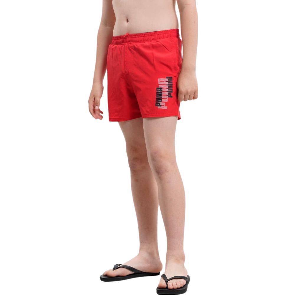 PUMA ESS+ LOGOLAB WOVEN BOYS SHORT