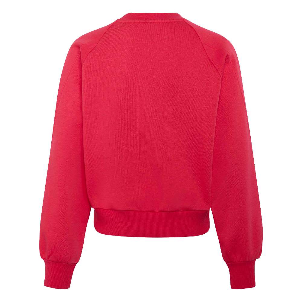 ADIDAS GIRLS SEASONALS COLLEGIATE TYPOGRAPHY V-NECK