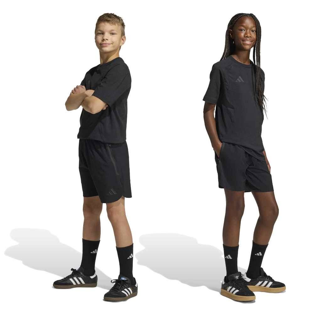 ADIDAS YOUTH TIRO TRAVEL WOVEN SHORTS