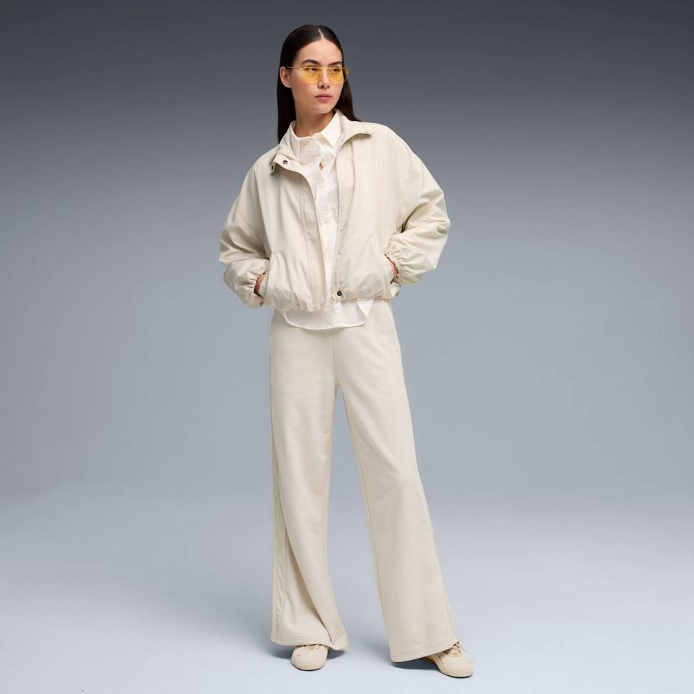 PUMA HER COMFORT HIGH-WAIST WIDE LEG PANTS TR