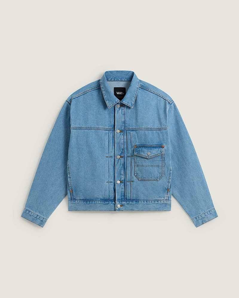 VANS CHECK 5 DENIM TRUCKER JACKET