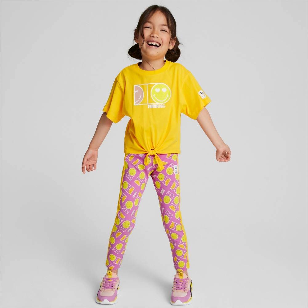 PUMA X SMILEYWORLD T7 PRINTED LEGGING