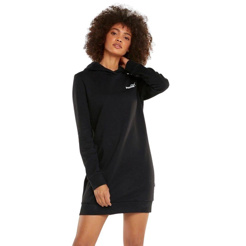 PUMA ESSENTIALS HOODED DRESS FL