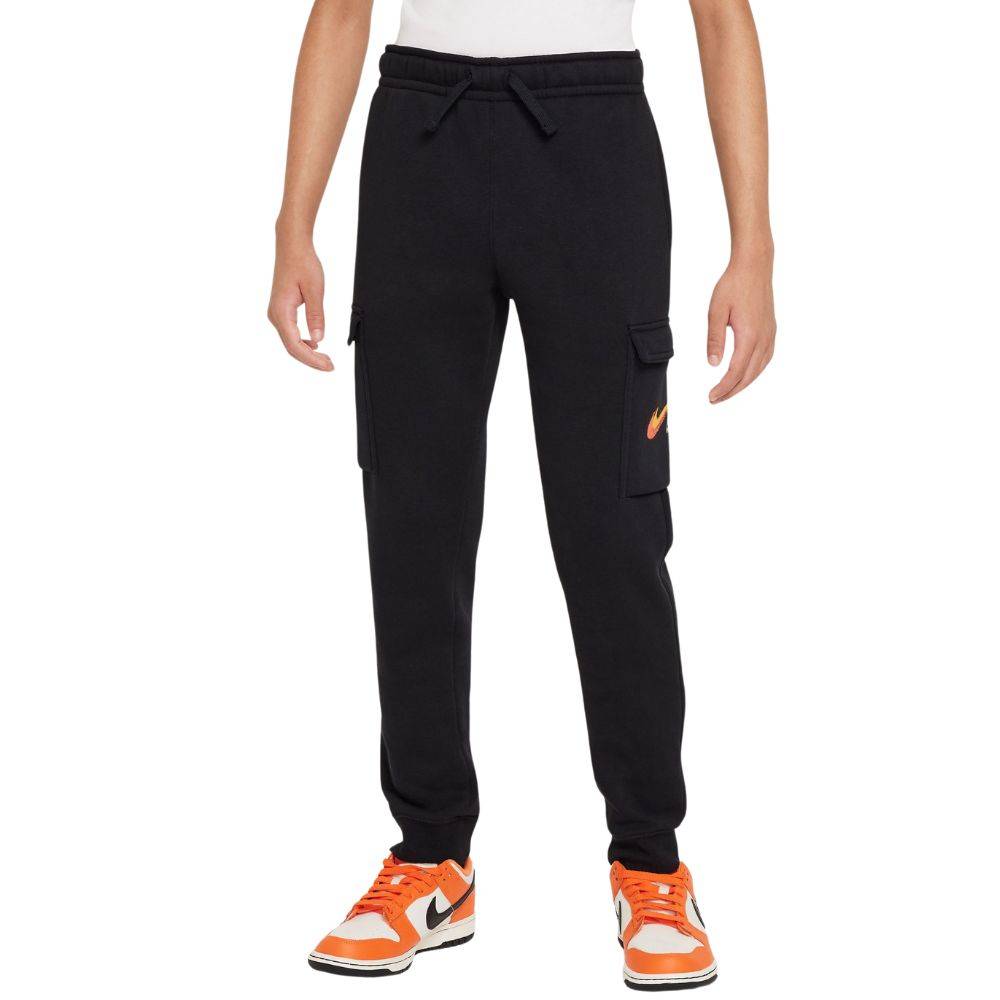 NIKE BOYS FLEECE GRAPHIC CARGO TRAOUSERS